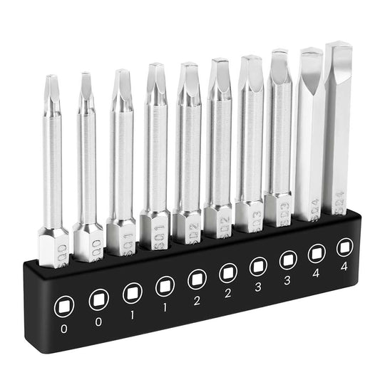 10PC Robertson Square Drill Bits Set-1