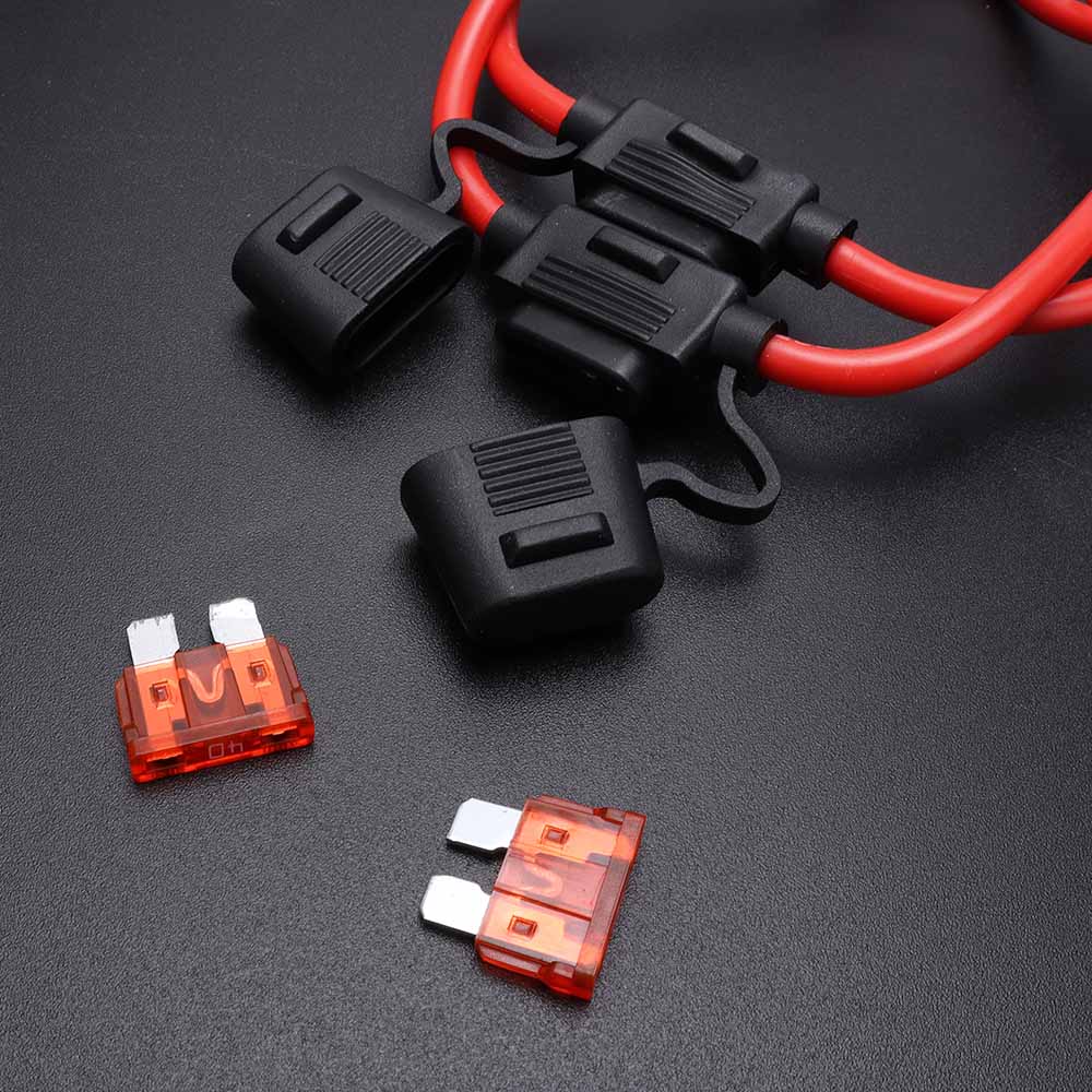 2 Pack 10 Gauge Inline Fuse Holder-3