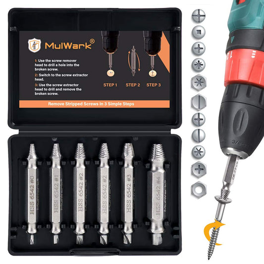 Drill Bit Bolt Extractor Kit