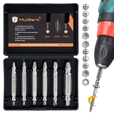 Drill Bit Bolt Extractor Kit