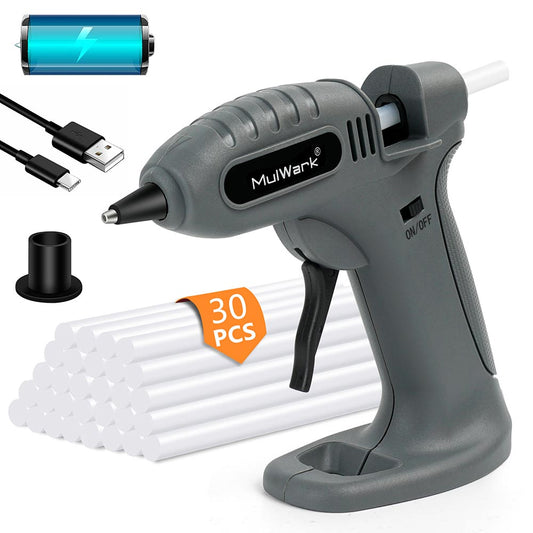 30 Pcs Rechargeable Mini Glue Gun Kit