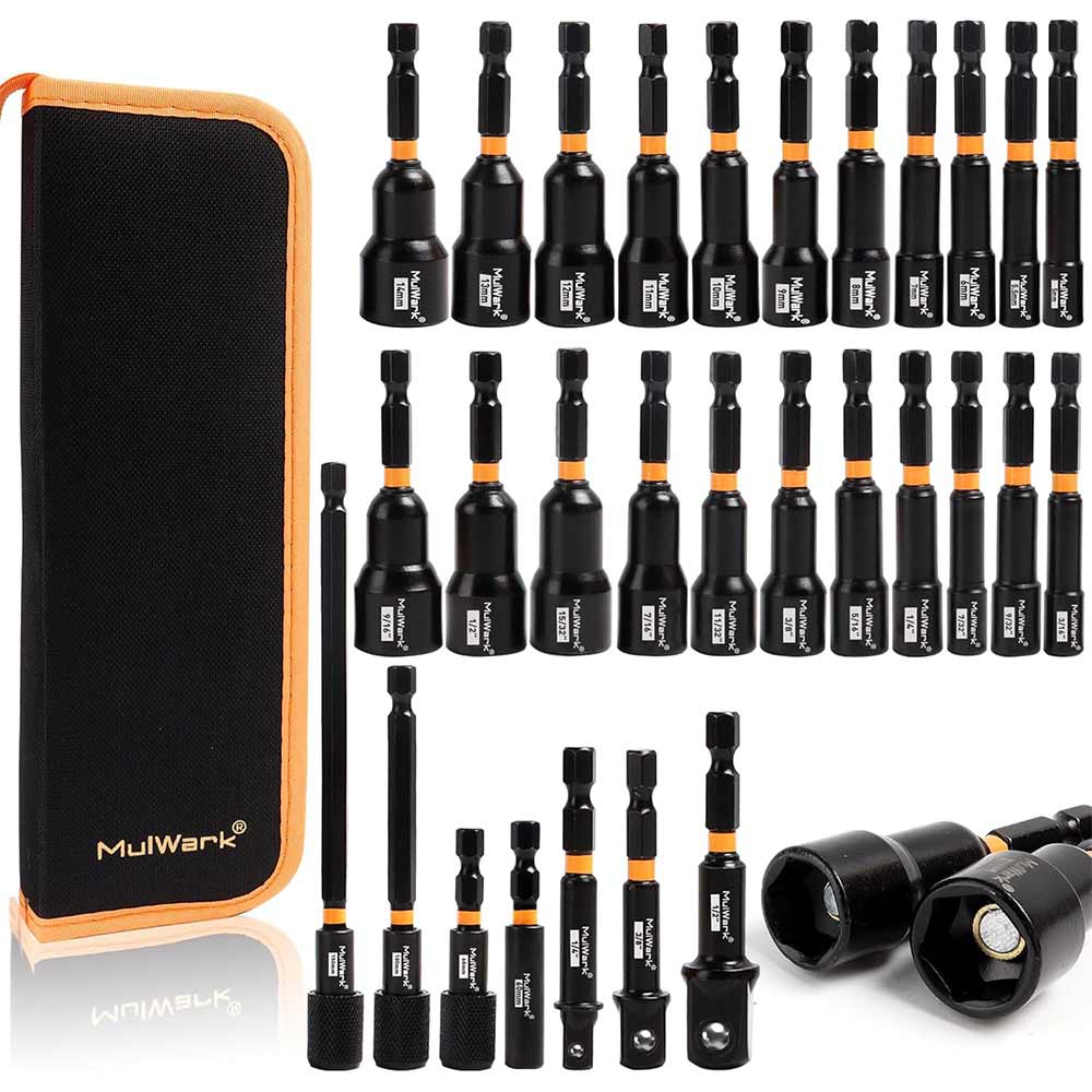 Mini Magnetic Driver Set 29PCS Magnetic Nut Driver Set – Mulwark