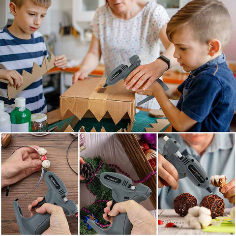 30 Pcs Rechargeable Mini Glue Gun Kit