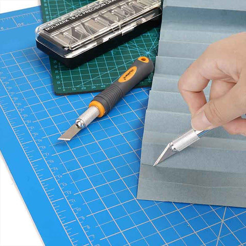 136 Piece Precision Hobby Knife Set - Exacto Knife Set