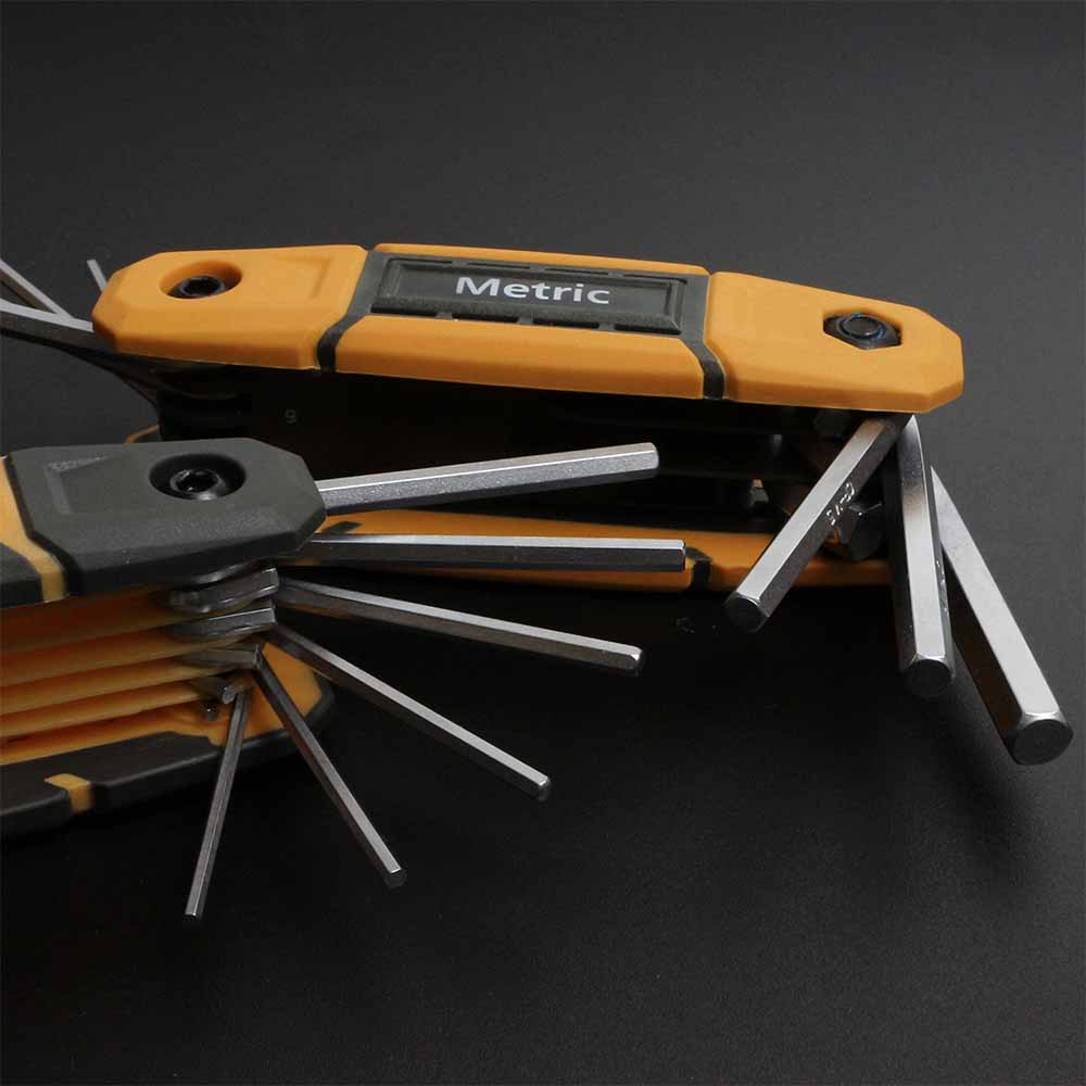 17pc Folding Allen Wrench Set-4