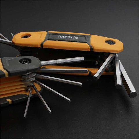 17pc Folding Allen Wrench Set-4