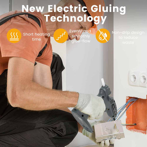 30 Pcs Rechargeable Mini Glue Gun Kit