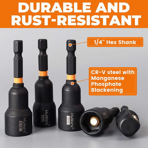 16PC Magnetic Nut Driver Set