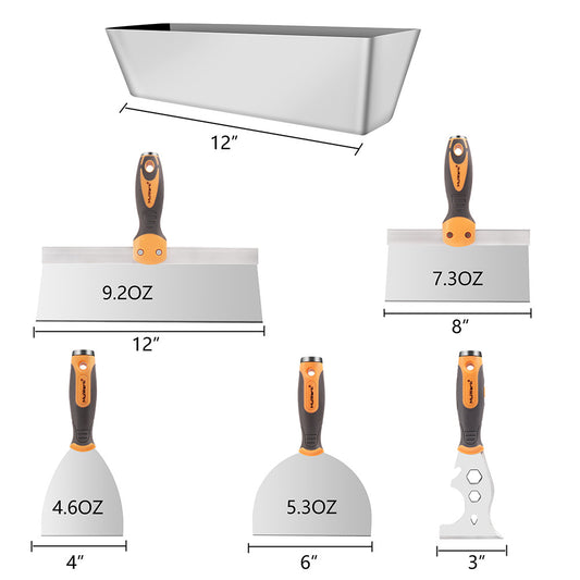 5PC Drywall Hand Tool Kit