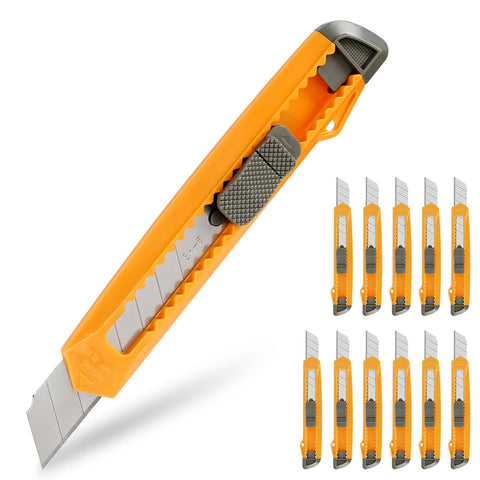 12-Pack 18mm Utility Knife Multi