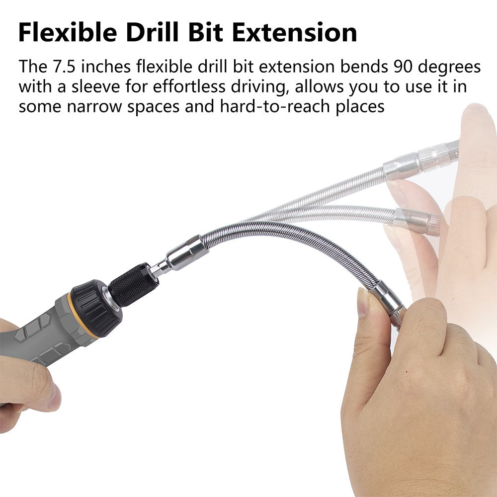 Magnetic Ratcheting Screwdriver Bit Set-2