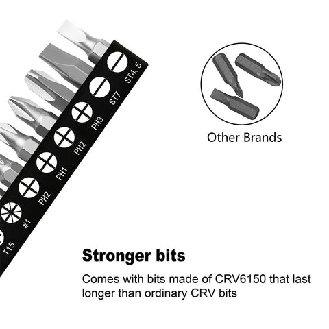 11pc Mini Ratchet Screwdriver Set-1