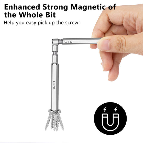 Allen Wrench Drill Bit Set Metric and SAE Tamper Proof-2